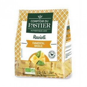 Pizza et pâtes bio-Ravioli bio emmental et basilic-BIODIS FRAIS
