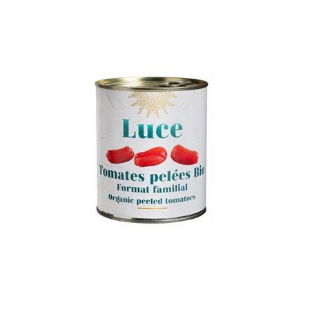 Tomates bio entières pelées -800 grs (boite)Légumes prêts à l'emploiBIODIS