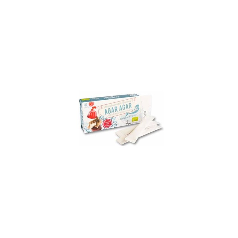 Farine, sucre, préparation-Agar agar bio- sachet 6*2grs-BIODIS Farine, sucre, préparation-Agar agar bio- sachet 6*2grs-BIODIS