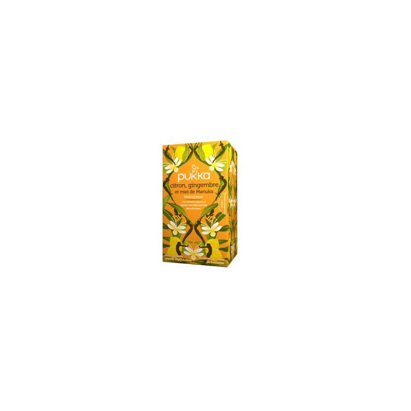 Produits Bio Infusion citron-gingembre-miel-20 sachets BIODIS Produits Bio Infusion citron-gingembre-miel-20 sachets BIODIS