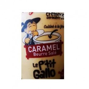 Riz au lait caramel beurre salé - bio 500 grs-Produits frais-LE P TIT GALLO