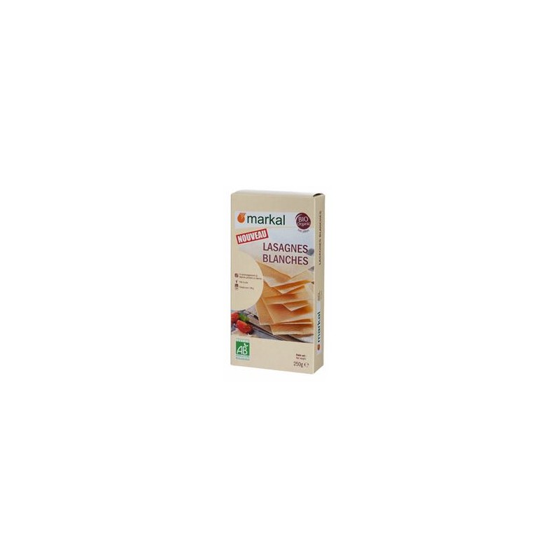 Produits Bio Lasagne bio Pâte blanche- 250 g BIODIS