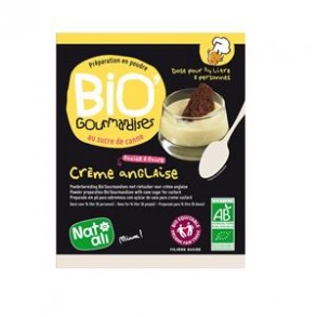 Produits Bio-Préparation crème anglaise bio-sachet de 60g- 1/2 l-BIODIS