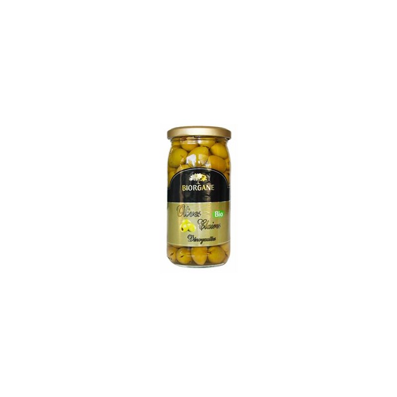 Conserves de légumes Olives bio dénoyautées -160 grs BIODIS Conserves de légumes Olives bio dénoyautées -160 grs BIODIS
