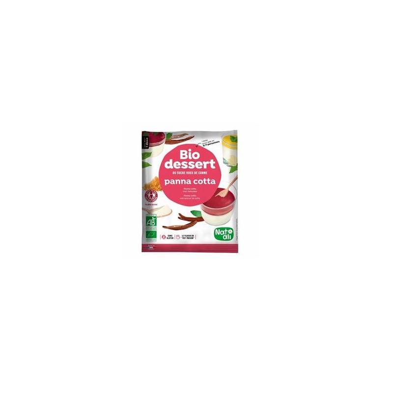 Produits Bio-Préparation pour panna cotta bio-sachet de 45g- 6 pers-BIODIS Produits Bio-Préparation pour panna cotta bio-sachet de 45g- 6 pers-BIODIS