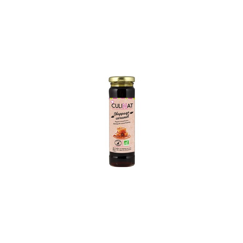 Confitures, compotes et coulis-Nappage caramel bio - 190 g-BIODIS Confitures, compotes et coulis-Nappage caramel bio - 190 g-BIODIS