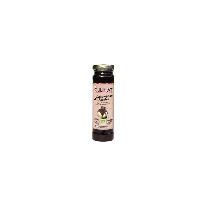Confitures, compotes et coulis-Nappage chocolat bio - 185 g-BIODIS Confitures, compotes et coulis-Nappage chocolat bio - 185 g-BIODIS
