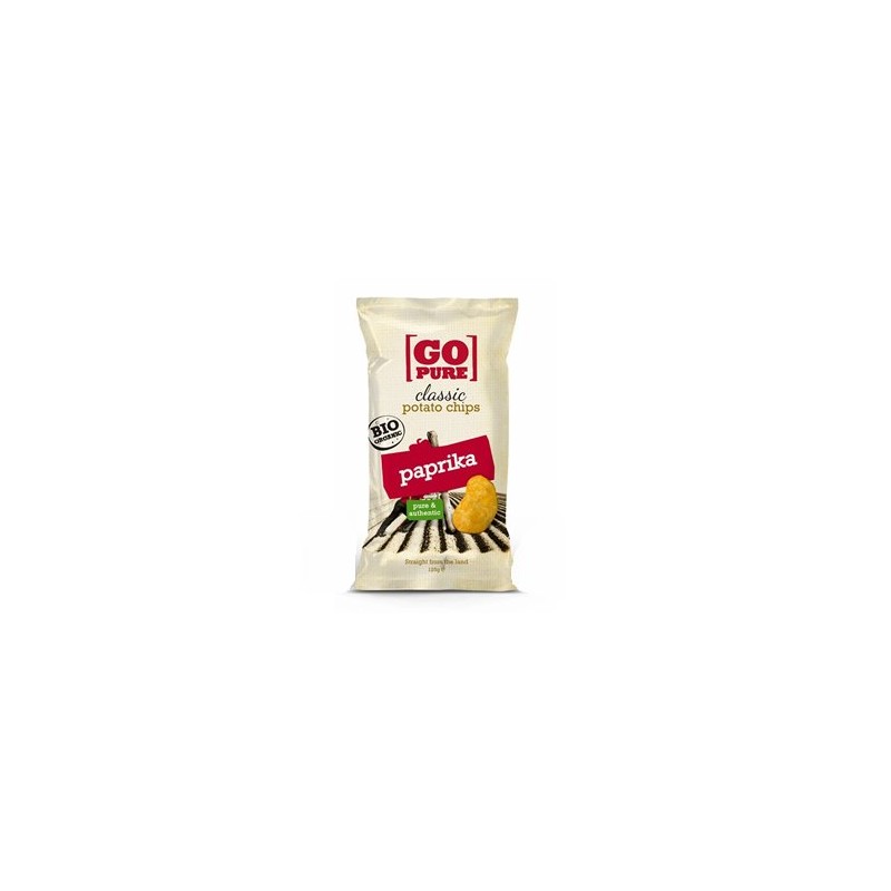 Chips salé bio paprika- 125gApéritifs et chipsBIODIS