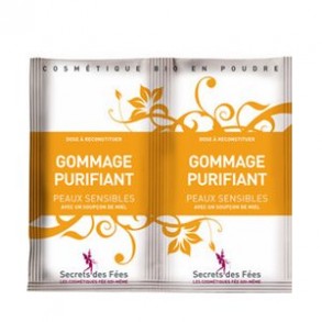 Produits Bio-Gommage visage purifiant peaux sensibles-BIODIS