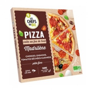 Pizza et pâtes bio-Pizza bio Madrilène- 370 grs-BIODIS FRAIS