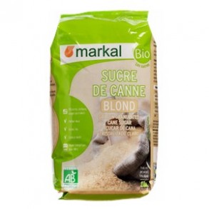 Produits Bio Sucre de canne blond cristal- kg BIODIS