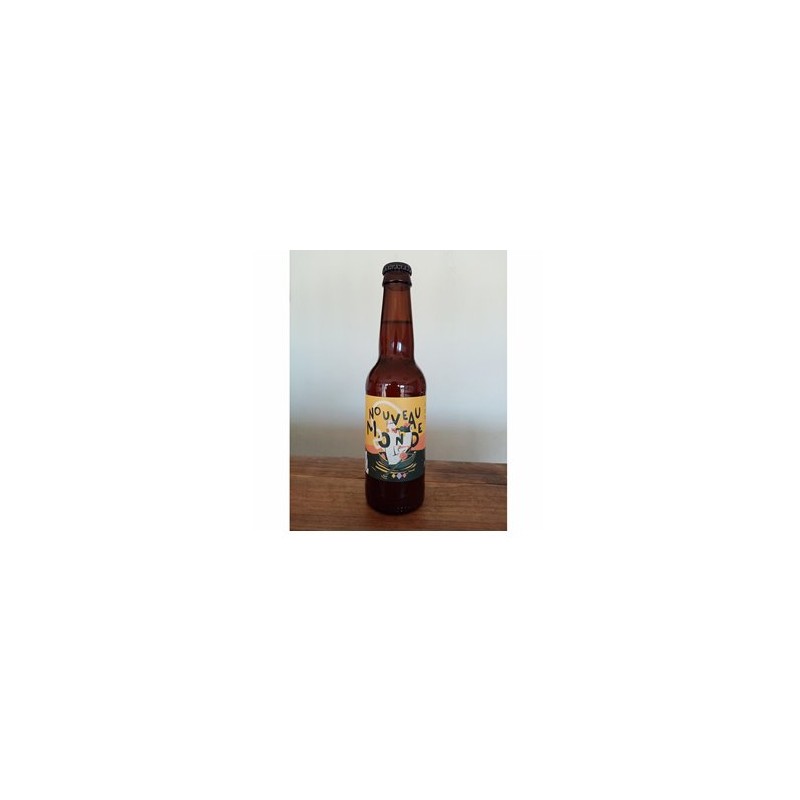 Bières bio locales-Bière Blonde bio-Nouveau monde- 33 cl-BRASSERIE DU VIEUX SINGE