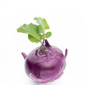 Choux, radis ... Chou Rave violet- bio piece LEGUMES DE VALBO