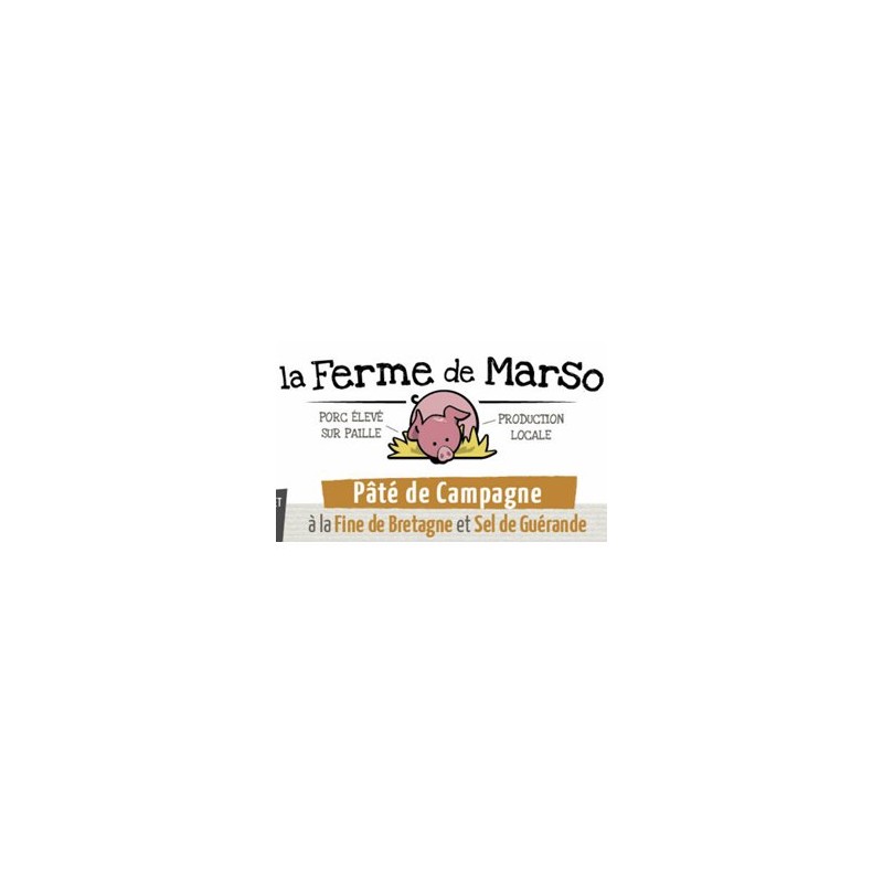 Plats préparés-Paté de campagne- 90 grs-Ferme de Marso Plats préparés-Paté de campagne- 90 grs-Ferme de Marso