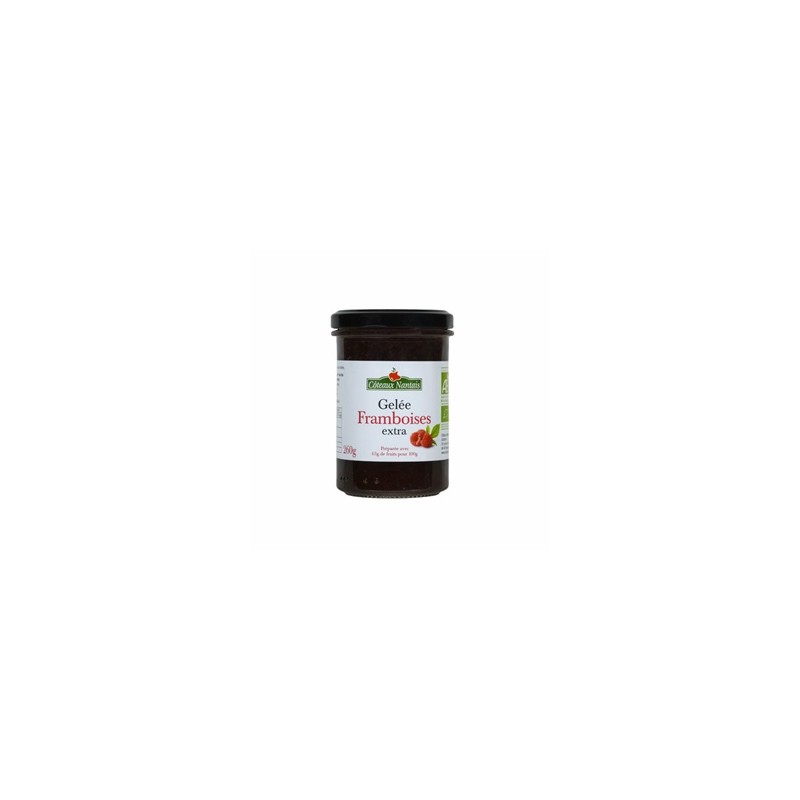 Gelée framboise bio-260gConfitures, crêpes, galettesCOTEAUX NANTAIS