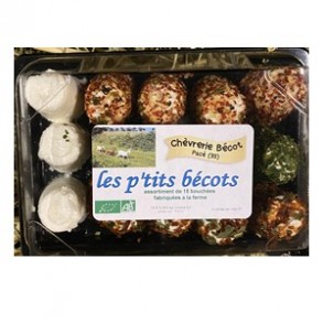 Apéri chèvre frais assortiment bio - les 15-Produits frais-CHEVRERIE BECOT