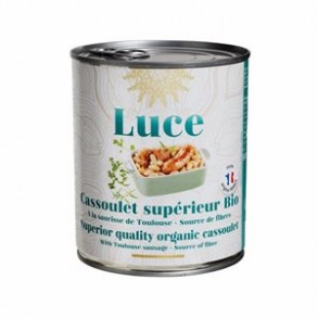 Commander en ligne-Cassoulet toulousain bio - 840 grs-BIODIS
