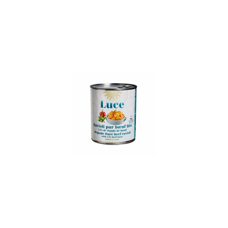 Plats cuisinés-Ravioli pur boeuf - Bio 800 grs-BIODIS Plats cuisinés-Ravioli pur boeuf - Bio 800 grs-BIODIS