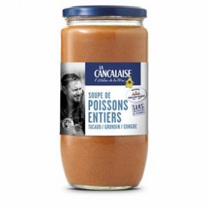 Poissonnerie-Soupe Poissons entiers- 780 grs (2 assiettes)-PRODUITS SELECTIONNES