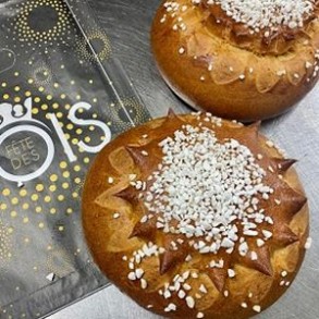 Les viennoiseries-Galettes des Rois Bio- Briochée 4 pers-Fagots et Froment
