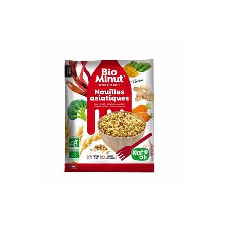 Nouilles asiatiques avec algues bretonnes- Bio-80 grsles pâtesBIODIS