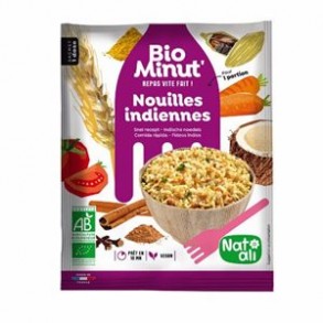 cuisine rapide-Nouilles indiennes (vegan) Bio-80 grs-BIODIS