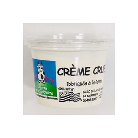 Crème crue - 25 clProduits fraisFERME DE LA SABLONNIERE