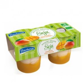 au soja bio-Soja brassé mangue bio- 2*125grs-BIODIS FRAIS