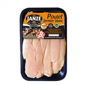 Viandes et Charcuterie-Aiguillette Poulet Fermier JANZE - 1 kg env.-JANZE VOLAILLES
