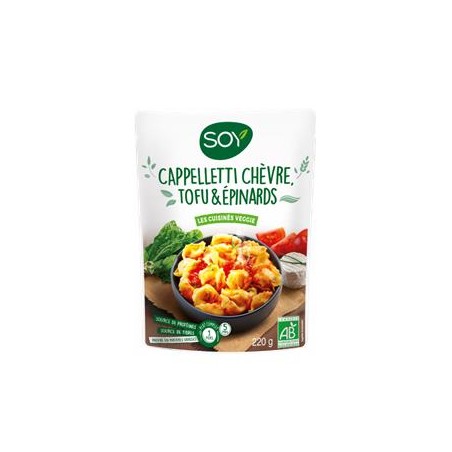 Cappelletti chèvre tofu épinards-220grsAutres produits fraisBIODIS FRAIS