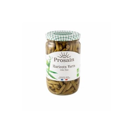 Haricots verts extra fins (pot) - 345 g netProduits BioBIODIS