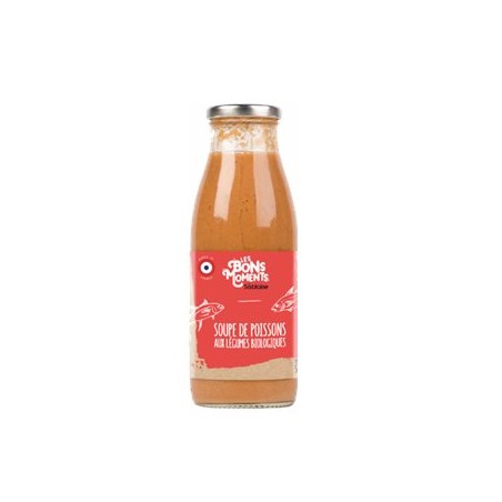 Soupe Poisson (35%) aux légumes bio- 500 grsSoupes de légumesBIODIS