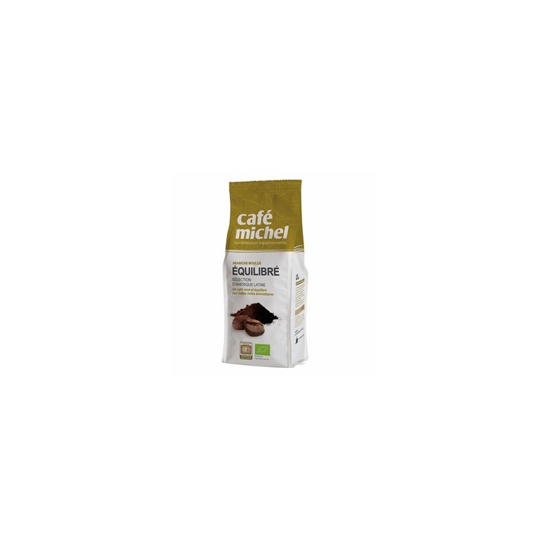 Café, tisane, Kombucha-Café bio moulu mélange équilibré-250 g-BIODIS