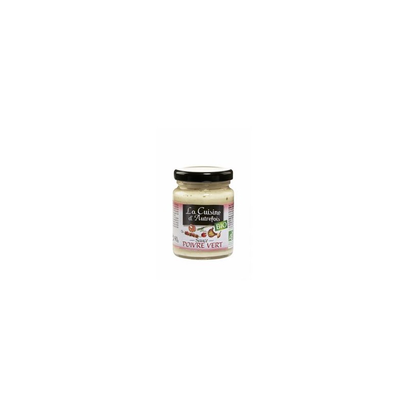 Produits Bio Sauce au poivre vert bio- 90 grs BIODIS Produits Bio Sauce au poivre vert bio- 90 grs BIODIS