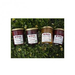 Confitures, compotes et coulis-Confiture de mûre - 370 g-LES 4 GOURMANDS