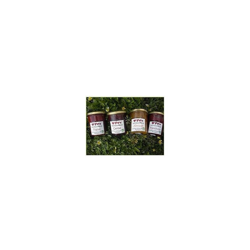 Confitures, compotes et coulis-Confiture de mûre - 370 g-LES 4 GOURMANDS Confitures, compotes et coulis-Confiture de mûre - 370 g-LES 4 GOURMANDS