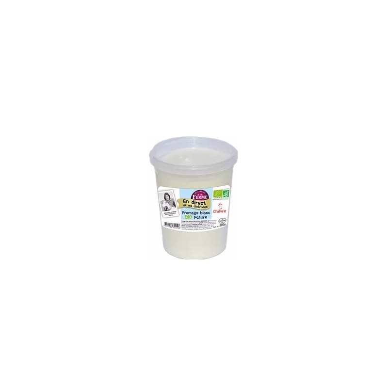 Fromage blanc Bio de chèvre - 500 g-Fromages blancs et petits-suisses-CHEVRERIE BECOT