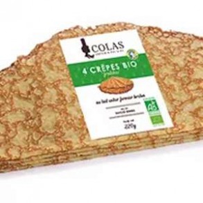 Produits Bio Crêpes Biologiques - Par 4 CREPERIE COLAS