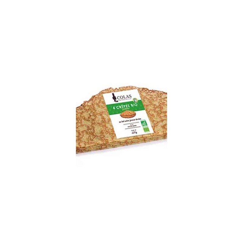 Produits Bio Crêpes Biologiques - Par 4 CREPERIE COLAS