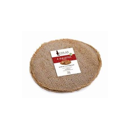 Galettes de blé noir - Par 4Galettes et crêpesCREPERIE COLAS