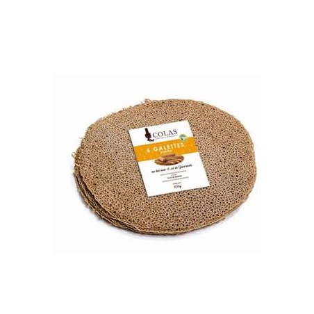 Galettes de blé noir - Par 6Galettes et crêpesCREPERIE COLAS