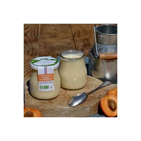 Yaourt brassé BIO abricot- 140 grsYaourts (vache)LA FERME DES DELICES