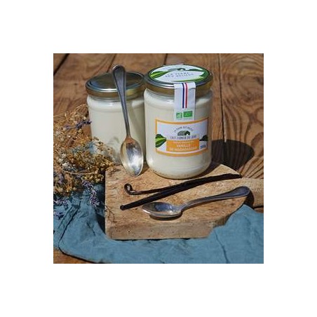 Yaourt BIO Vanille Madagascar - Pot 550 grsYaourts (vache)LA FERME DES DELICES