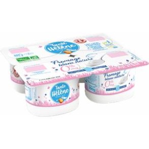 Fromage blanc 0% - bio 4*100g-Produits frais-BIODIS FRAIS