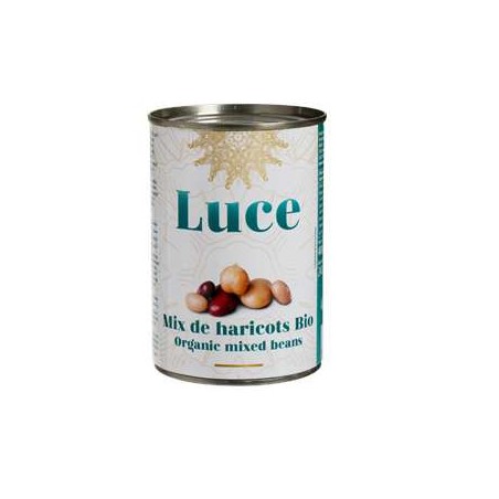 Mix de 4 haricots bio (conserve)- 400 gProduits BioBIODIS