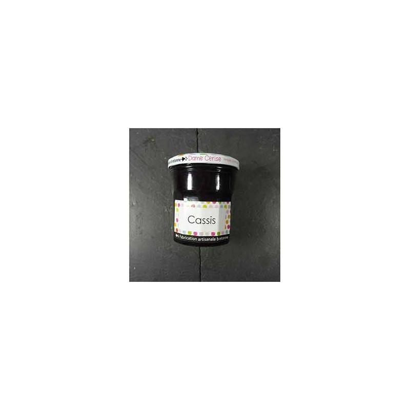 Confiture cassis - 340 gConfitures, compotes et coulisDAME CERISE