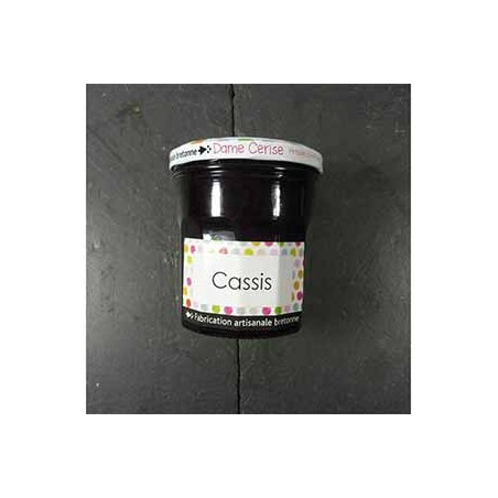 Confiture cassis - 340 gConfitures, compotes et coulisDAME CERISE