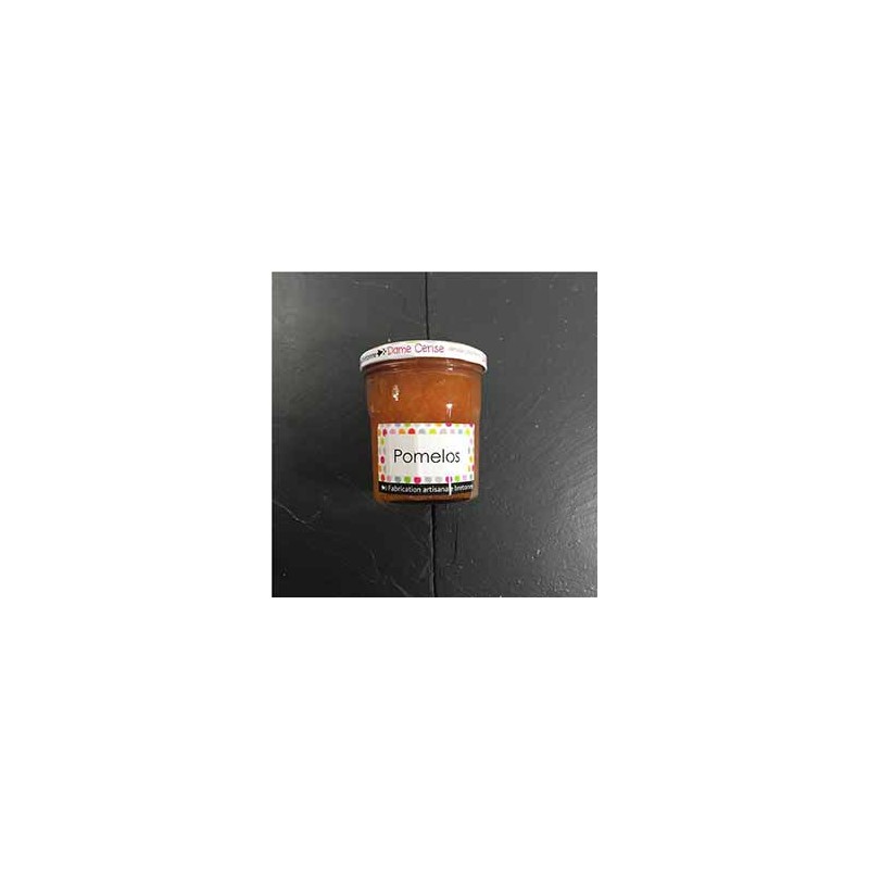 Confitures, compotes et coulis-Confiture pomelos - 340 g-DAME CERISE Confitures, compotes et coulis-Confiture pomelos - 340 g-DAME CERISE