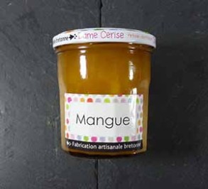 Confitures, compotes et coulis-Confiture mangue - 340 g-DAME CERISE