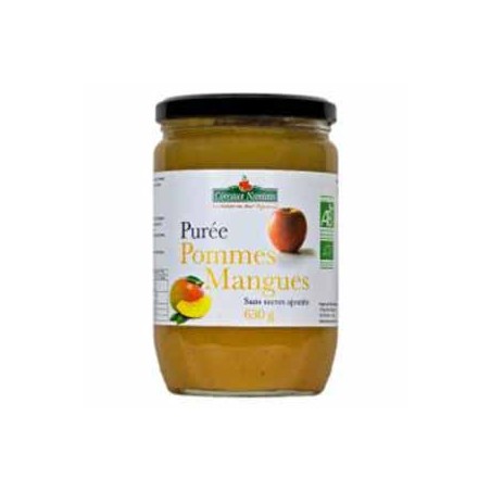 Purée pomme Mangue Bio - 630 grsConfitures, crêpes, galettesCOTEAUX NANTAIS